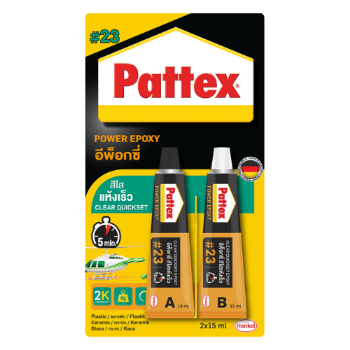 Pattex Epoxy Clear Quickset #23